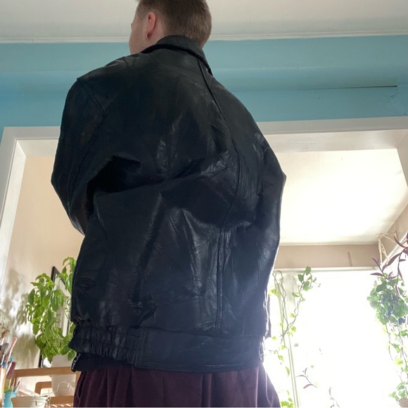Y2K Cellini Leather Jacket - Picture 5 of 7